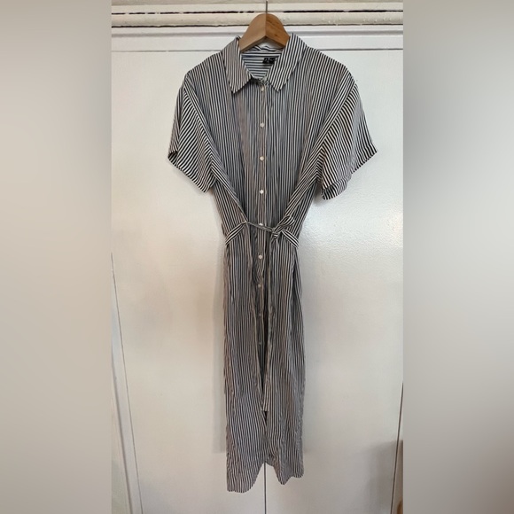 Vero Moda Striped Shirt Dress - Picture 2 of 16